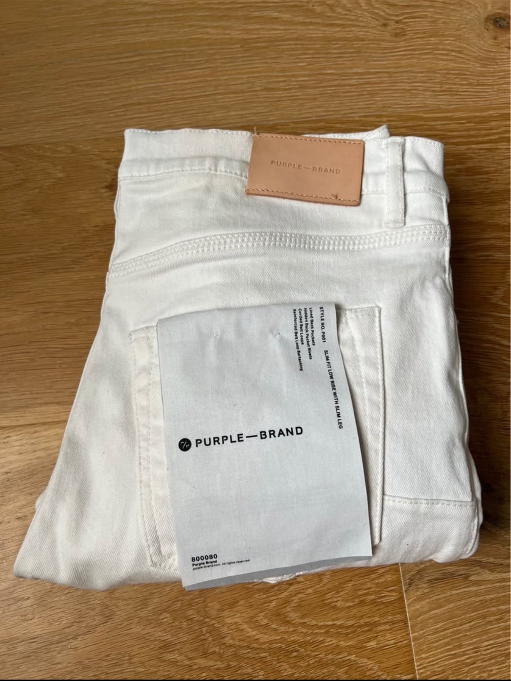 Purple Brand Men’s White Skinny Jeans - Stretch Denim